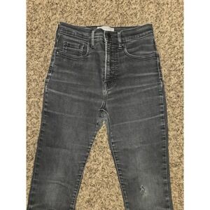 Everlane High Rise Skinny Jean Womens Size 27 (26) Regular Minimalist Stretch